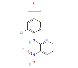 2D structure of the orthosteric ligand