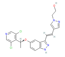 2D structure of the orthosteric ligand