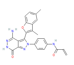 2D structure of the orthosteric ligand