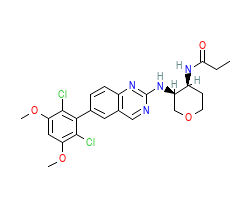2D structure of the orthosteric ligand