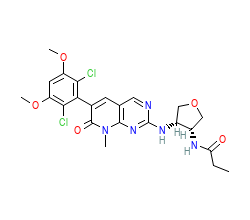 2D structure of the orthosteric ligand