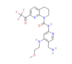 2D structure of the orthosteric ligand
