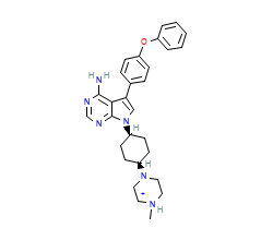 2D structure of the orthosteric ligand