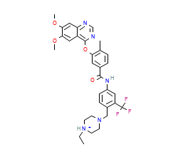 2D structure of the orthosteric ligand