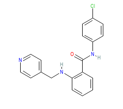 2D structure of the orthosteric ligand