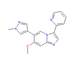 2D structure of the orthosteric ligand