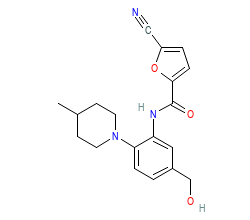 2D structure of the orthosteric ligand