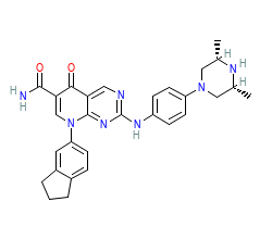 2D structure of the orthosteric ligand