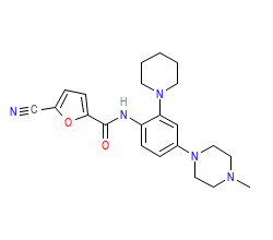 2D structure of the orthosteric ligand