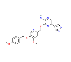 2D structure of the orthosteric ligand