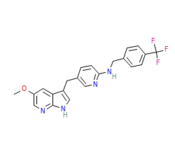 2D structure of the orthosteric ligand