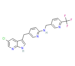 2D structure of the orthosteric ligand