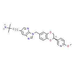 2D structure of the orthosteric ligand