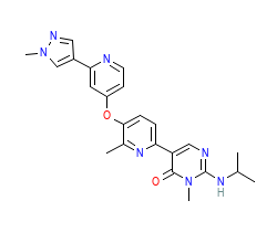 2D structure of the orthosteric ligand