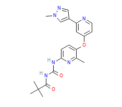 2D structure of the orthosteric ligand