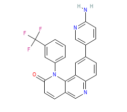 2D structure of the orthosteric ligand
