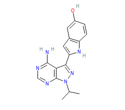2D structure of the orthosteric ligand