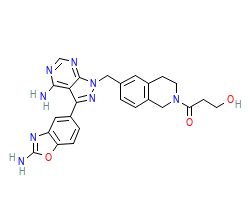 2D structure of the orthosteric ligand