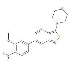 2D structure of the orthosteric ligand