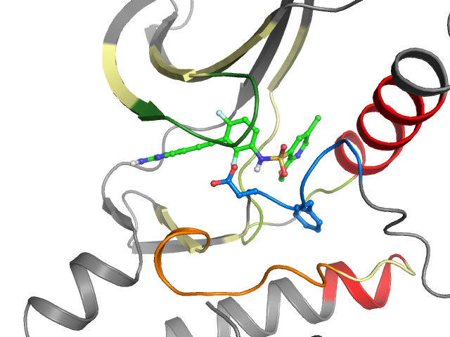 The orthosteric binding pocket