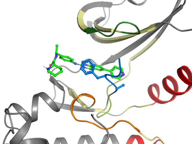 The orthosteric binding pocket