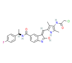 2D structure of the orthosteric ligand
