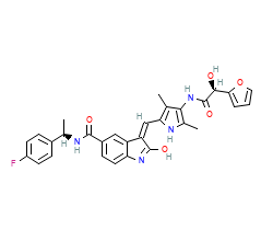 2D structure of the orthosteric ligand