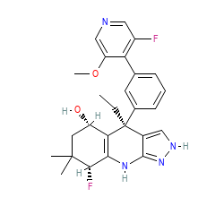 2D structure of the orthosteric ligand