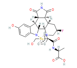 2D structure of the orthosteric ligand