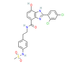 2D structure of the orthosteric ligand