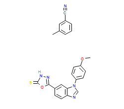 2D structure of the orthosteric ligand