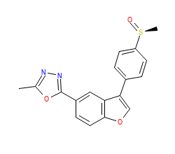 2D structure of the orthosteric ligand