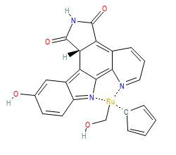 2D structure of the orthosteric ligand
