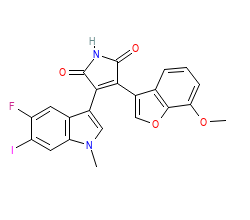 2D structure of the orthosteric ligand