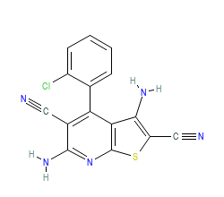 2D structure of the orthosteric ligand