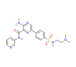 2D structure of the orthosteric ligand