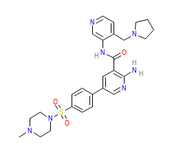 2D structure of the orthosteric ligand