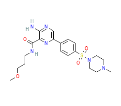 2D structure of the orthosteric ligand