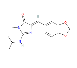 2D structure of the orthosteric ligand