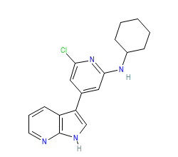 2D structure of the orthosteric ligand