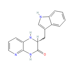 2D structure of the orthosteric ligand