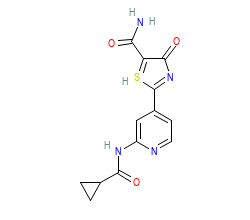 2D structure of the orthosteric ligand