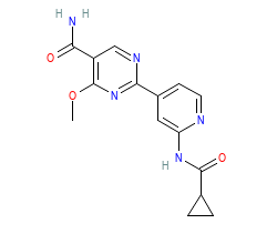 2D structure of the orthosteric ligand