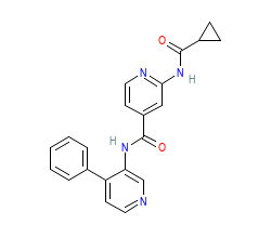 2D structure of the orthosteric ligand