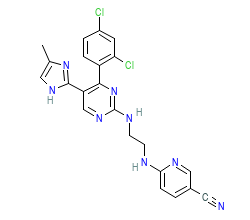 2D structure of the orthosteric ligand