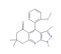 2D structure of the orthosteric ligand