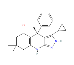 2D structure of the orthosteric ligand