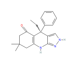 2D structure of the orthosteric ligand