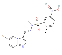 2D structure of the orthosteric ligand