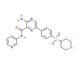 2D structure of the orthosteric ligand